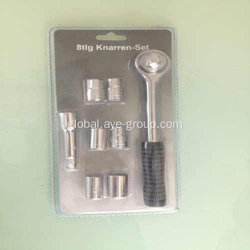 Mechanics Tool Set Professional 3/8" Ratchet handle Socket Set 8PCS Supplier